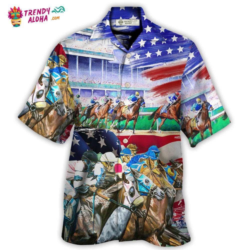 Horse Usa Flag Horse Racing Amazing Seat Lover Hawaiian Shirt – Trendy Aloha Horse Usa Flag Horse Racing Amazing Seat Lover Hawaiian Shirt – Trendy Aloha