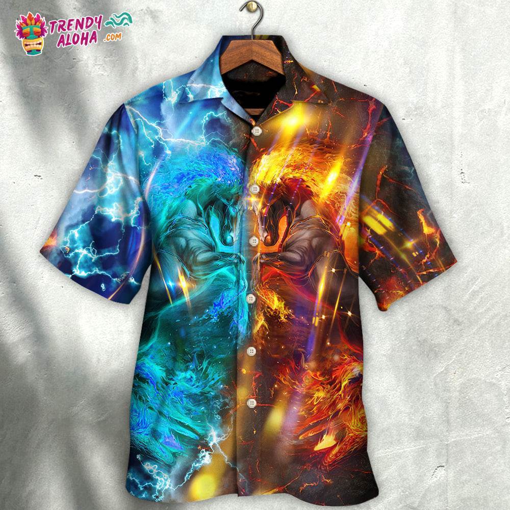 Horse Wild And Free Hawaiian Shirt – Trendy Aloha
