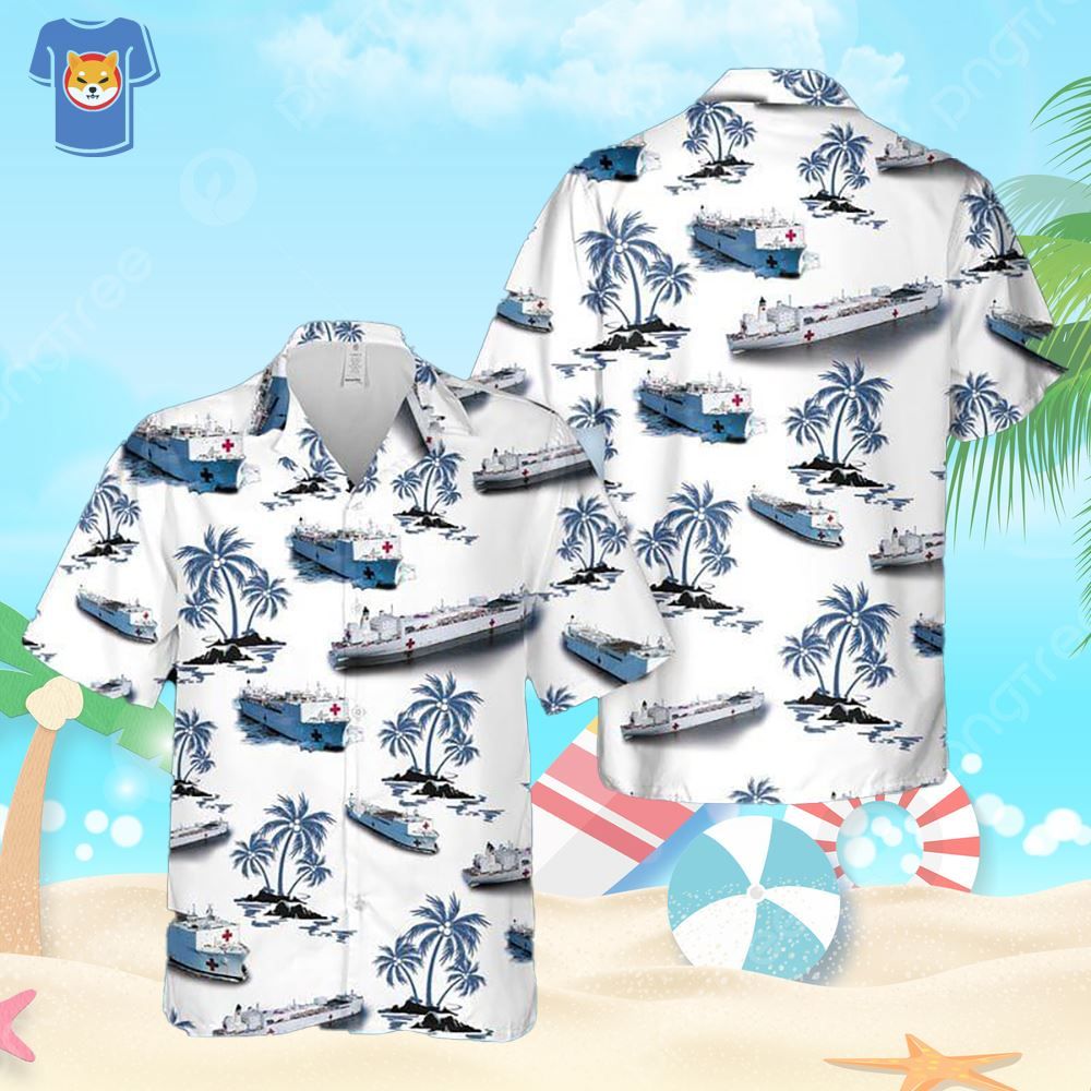Hospital Ship Us Navy Hawaiian Shirt For Men And Women