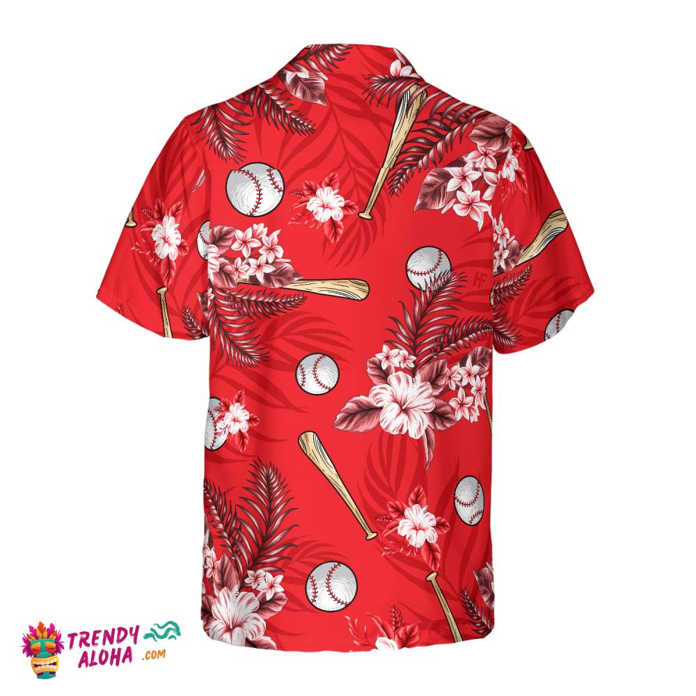 Hot Baseball Summer Hawaiian Shirt