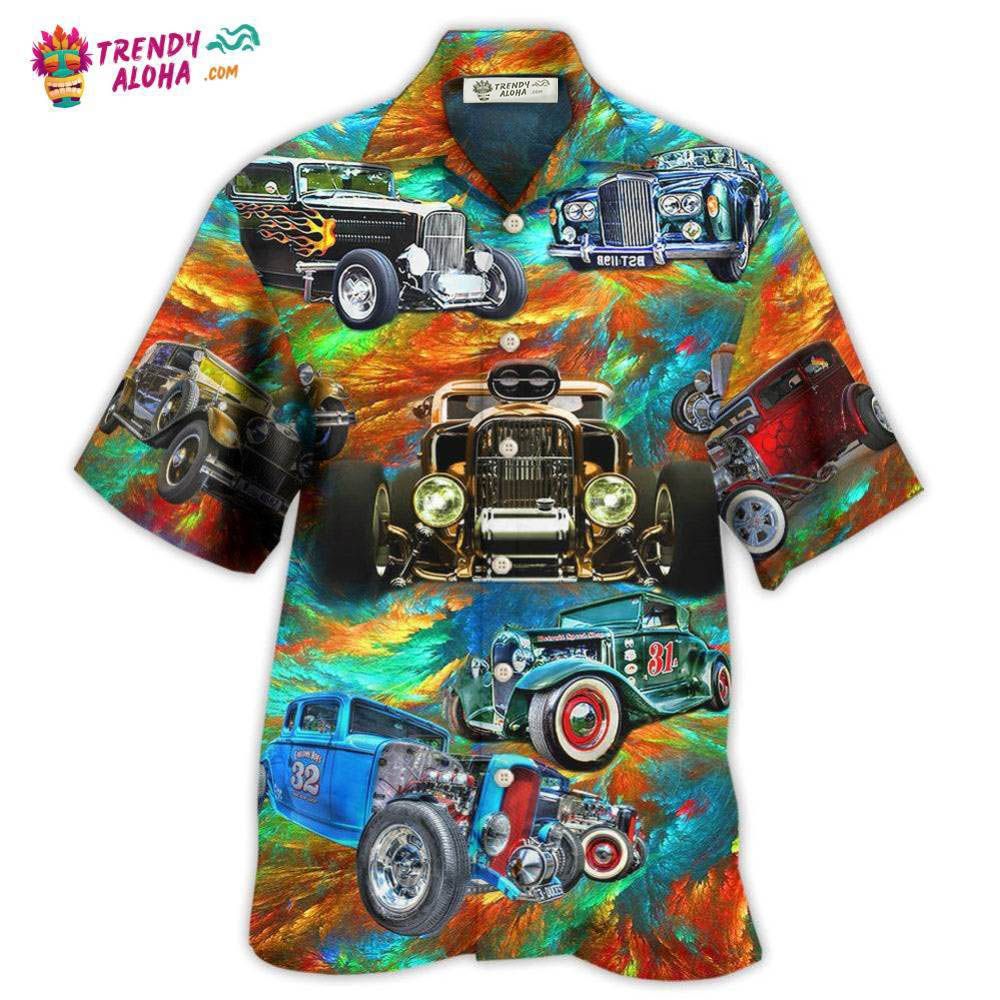Hot Rod Car How To Ride A Hot Rod Hawaiian Shirt – Trendy Aloha Hot Rod Car How To Ride A Hot Rod Hawaiian Shirt – Trendy Aloha