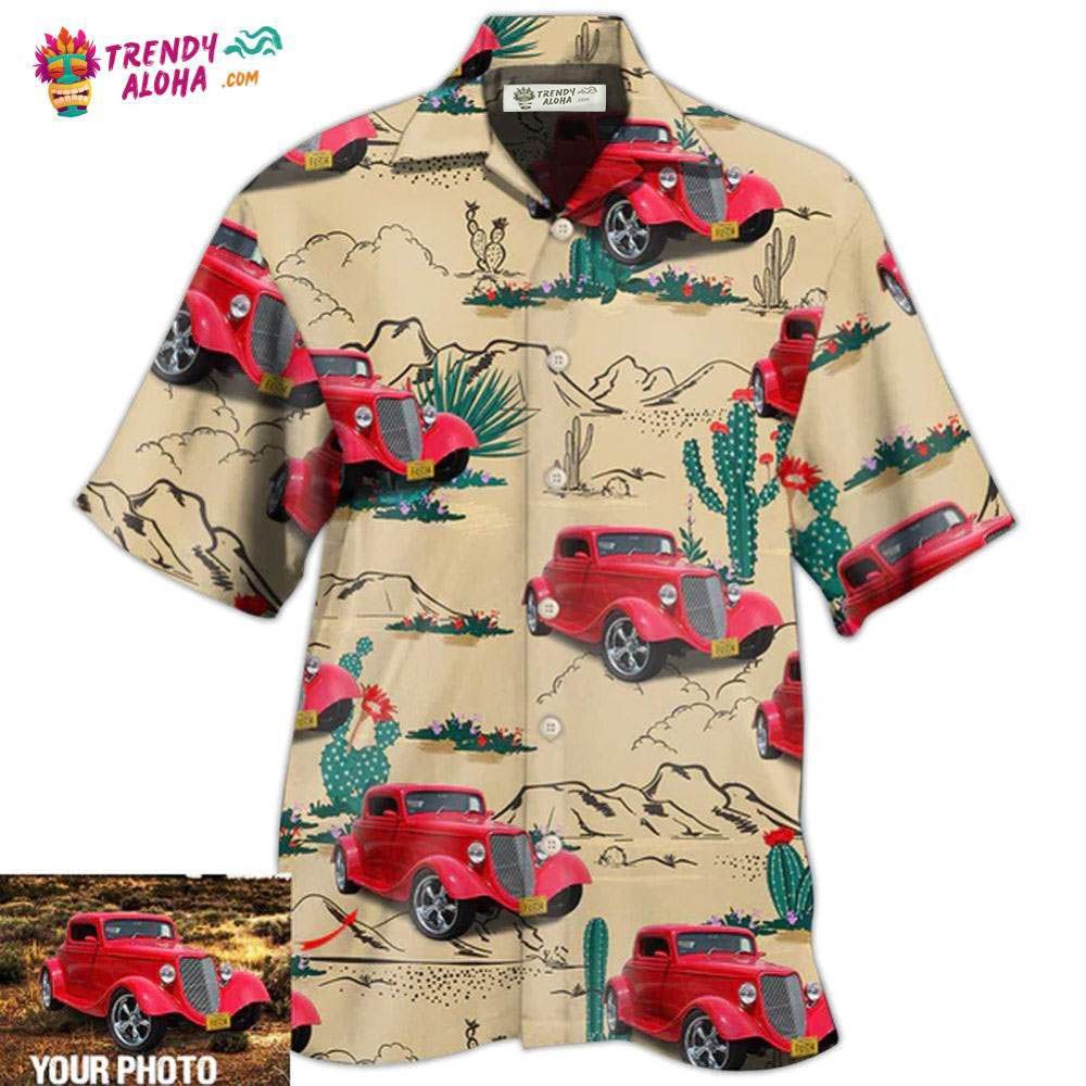 Hot Rod On The Desert Basic Style Custom Photo Hawaiian Shirt – Trendy Aloha Hot Rod On The Desert Basic Style Custom Photo Hawaiian Shirt – Trendy Aloha