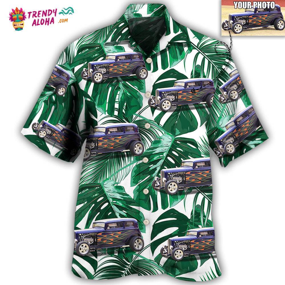 Hot Rod Various Style Custom Photo Hawaiian Shirt – Trendy Aloha