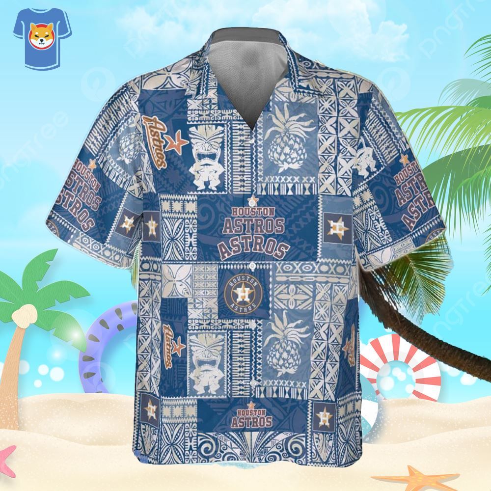 Houston Astros Major League Baseball Hawaiian Shirt