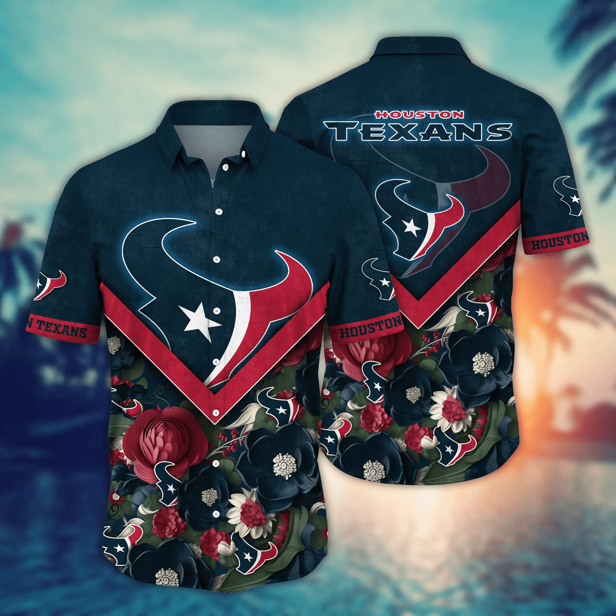 Houston Texans NFL Hawaiian Shirt Custom Lemonade Stands Aloha Shirt