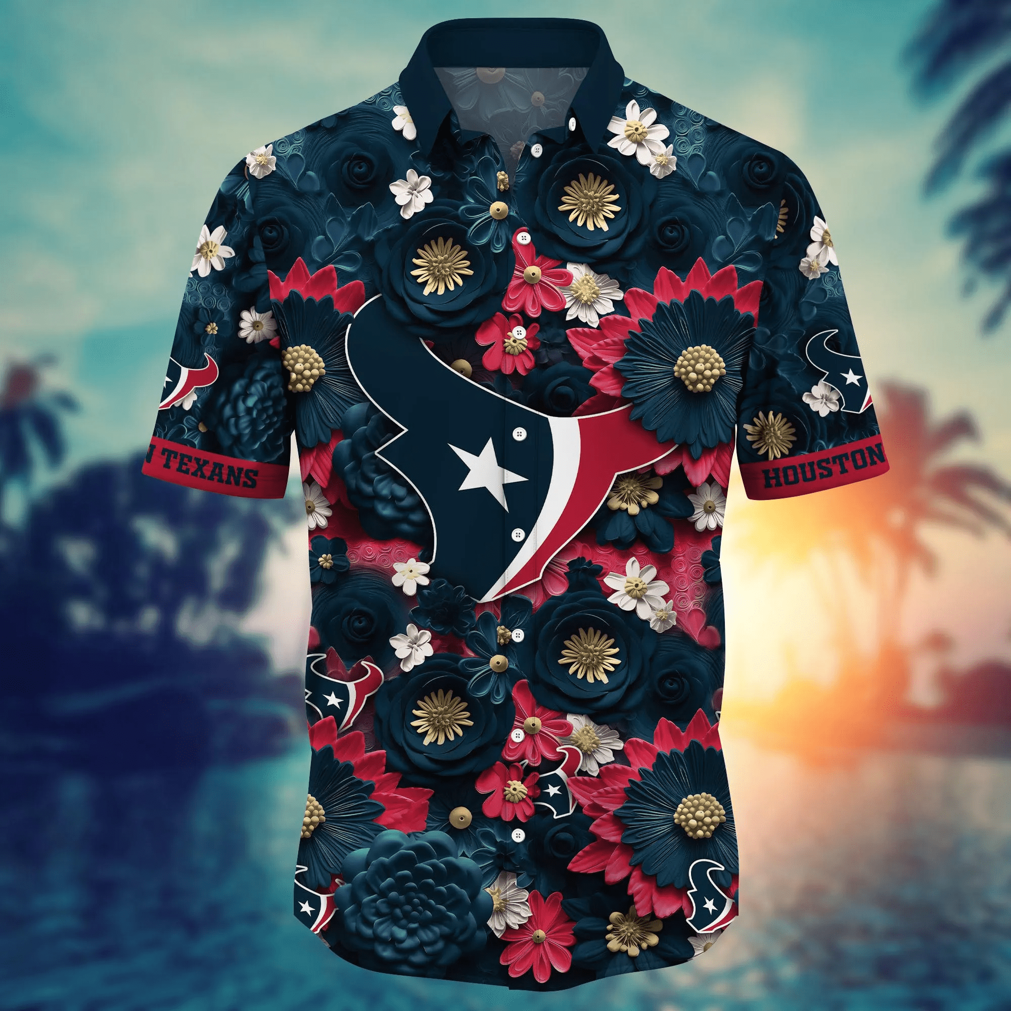 Houston Texans NFL Hawaiian Shirt Trending For This Summer Customize Shirt Any Team