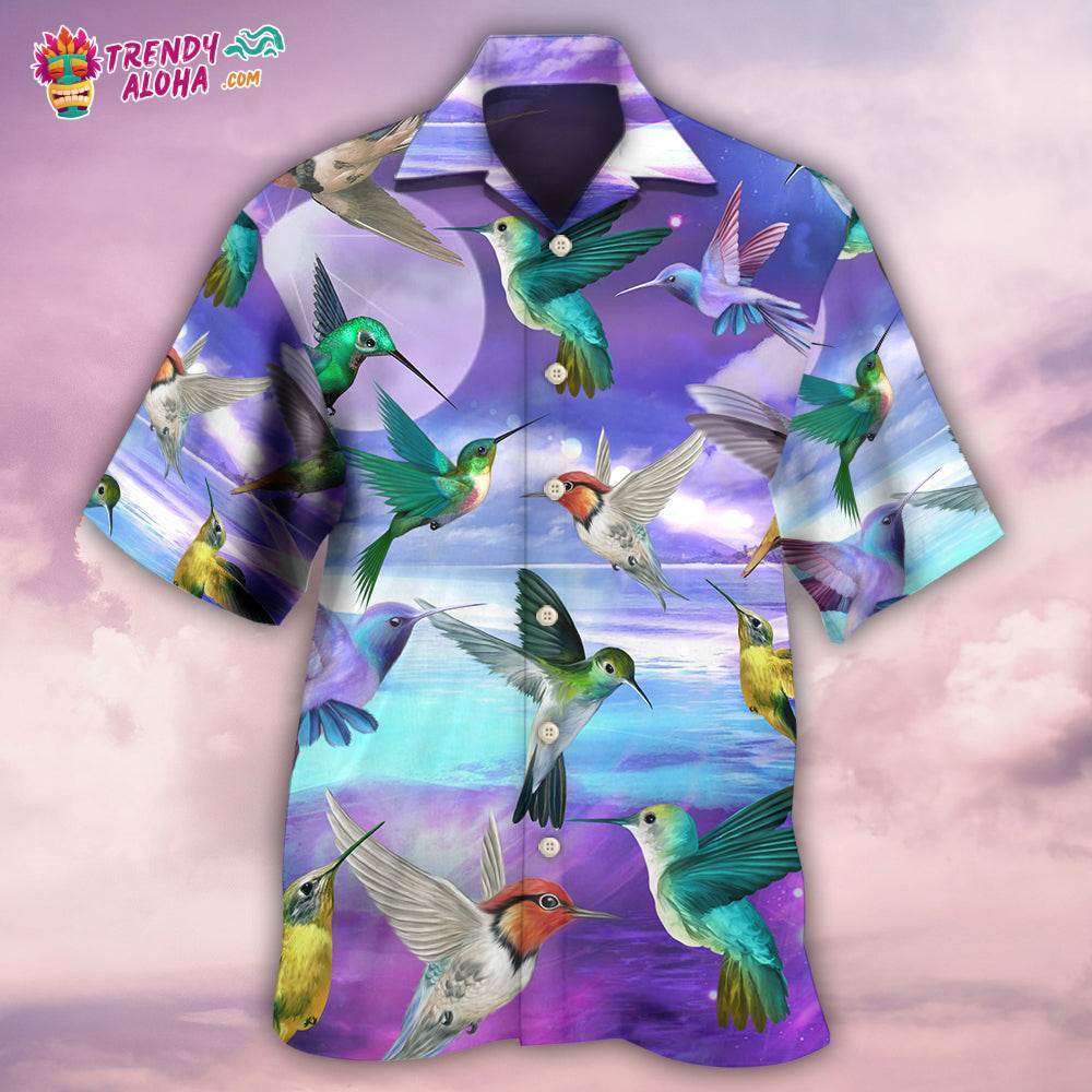 Hummingbird In A Fantasy World Hawaiian Shirt – Trendy Aloha