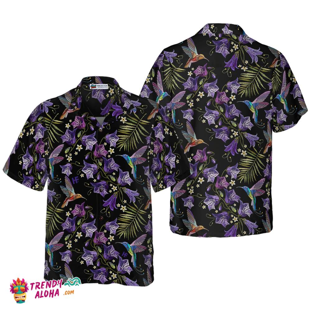 Hummingbird Tropical Hawaiian Shirt