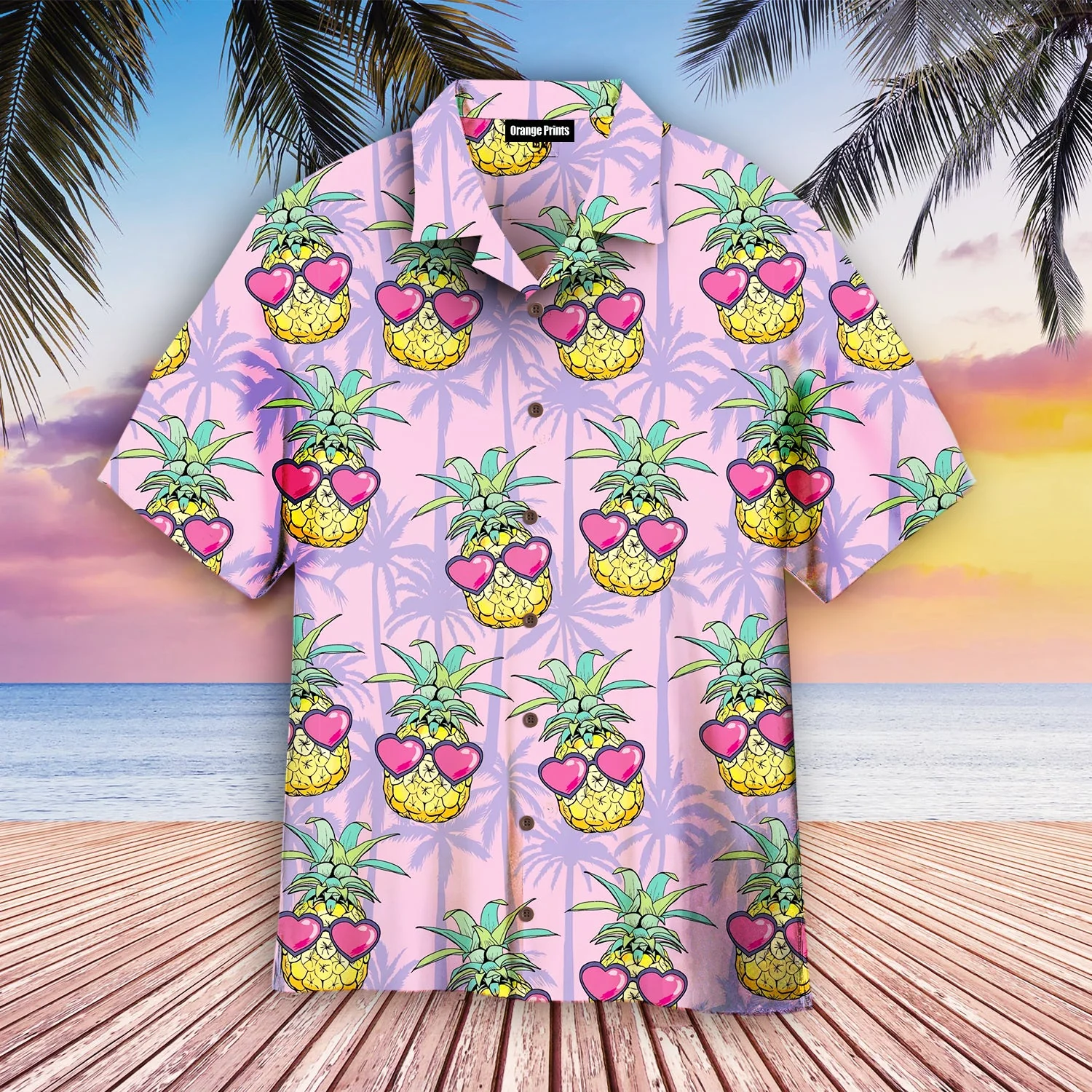 Humorous Pineapple Hawaiian Tropical Adventure
