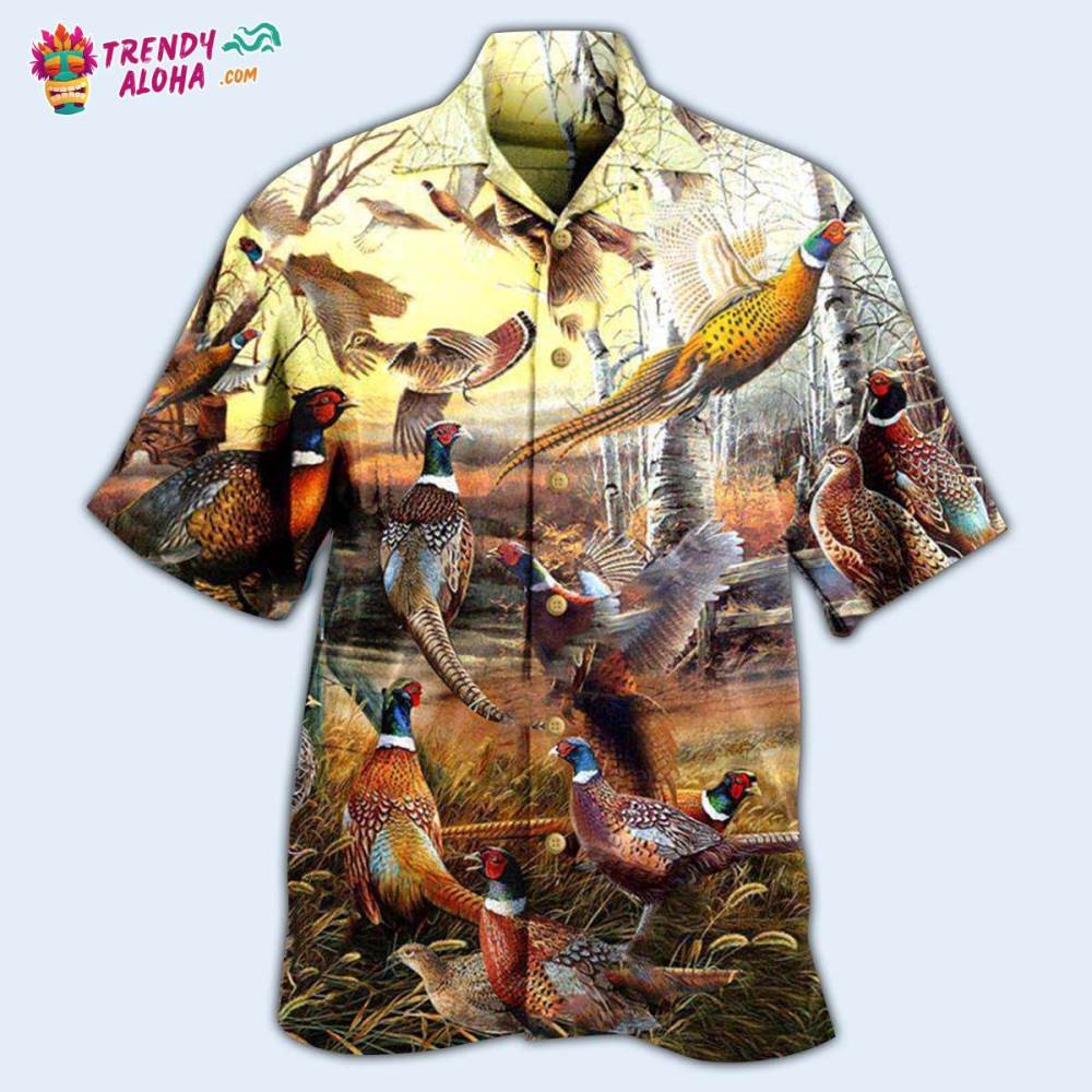 Hunting Animals Its Time For Pheasant Hunting Hawaiian Shirt – Trendy Aloha