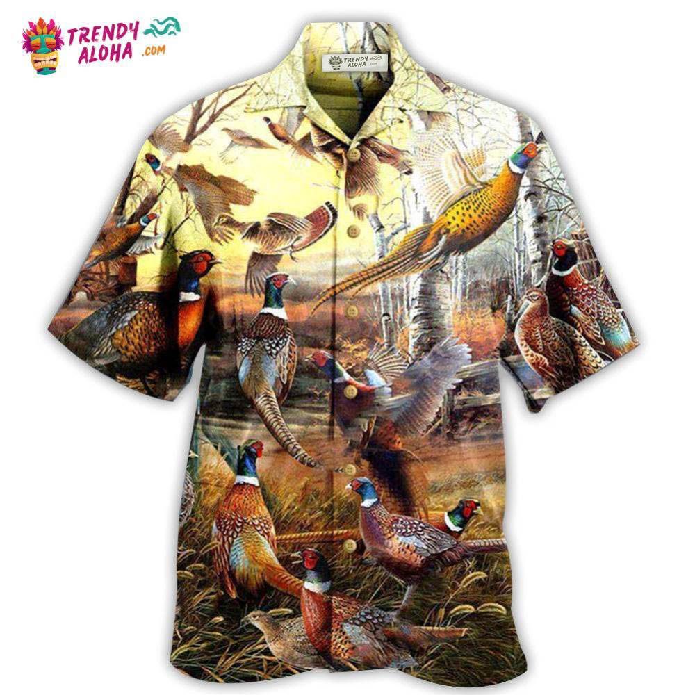 Hunting Animals Its Time For Pheasant Hunting Hawaiian Shirt – Trendy Aloha Hunting Animals Its Time For Pheasant Hunting Hawaiian Shirt – Trendy Aloha