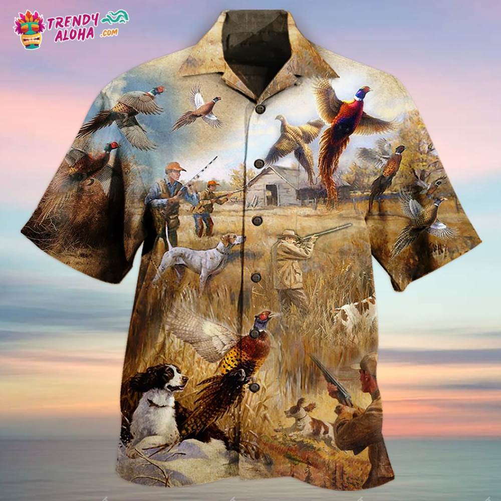 Hunting Pheasant Hunting I’m So Excited Hawaiian Shirt – Trendy Aloha