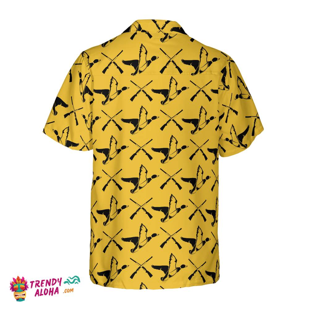 Hunting With Guns & Ducks Hawaiian Shirt