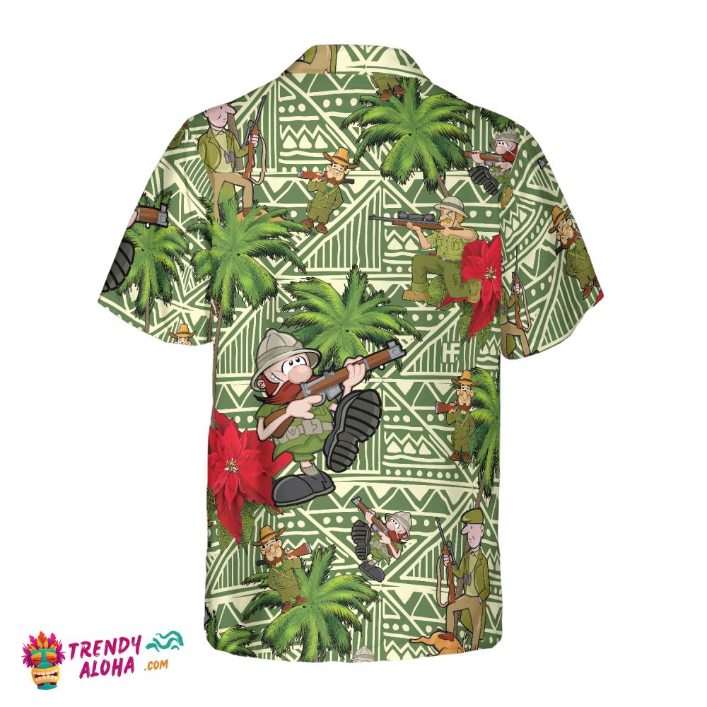 I Am A Hunter Hawaiian Shirt
