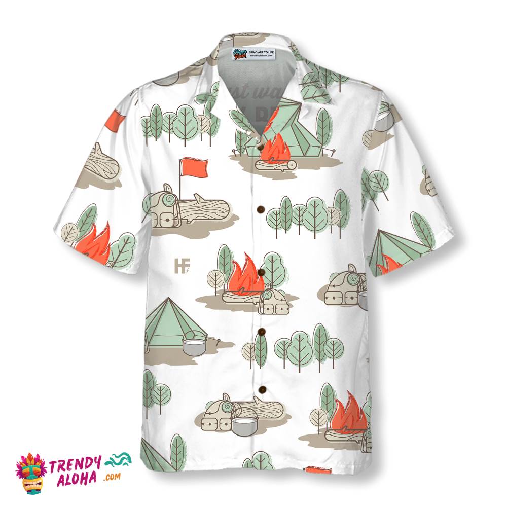 I Just Want To Drink Beer Go Camping And Take Naps Hawaiian Shirt
