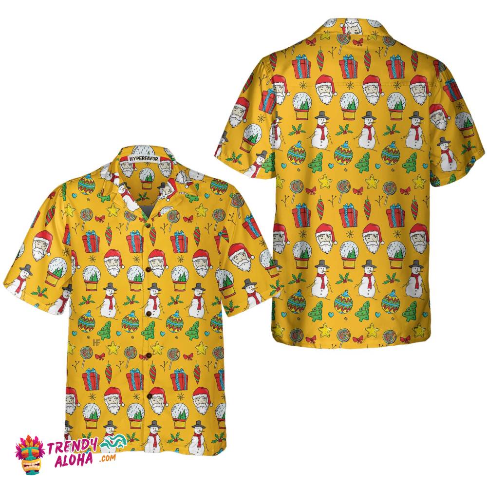 I Love Christmas Shirt For Men With Christmas Pattern, Cute Christmas Hawaiian Shirt I Love Christmas Shirt For Men With Christmas Pattern, Cute Christmas Hawaiian Shirt