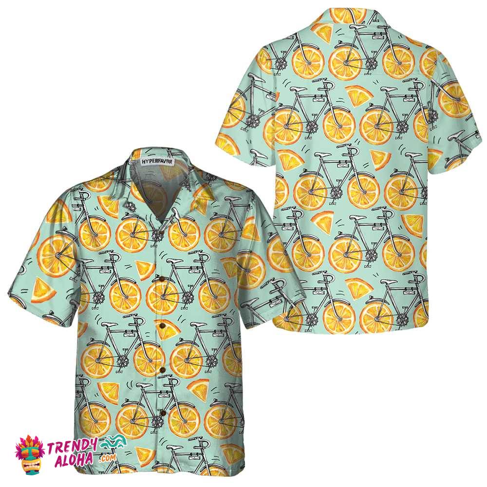 I Love Cycling And Orange Hawaiian Shirt, Bicycle Shirt For Men & Women, Best Gift For Bikers I Love Cycling And Orange Hawaiian Shirt, Bicycle Shirt For Men & Women, Best Gift For Bikers