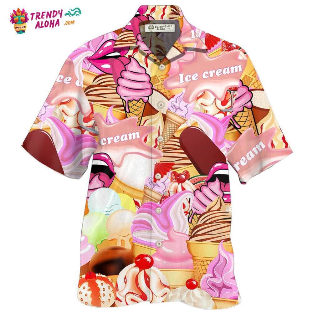 Ice Cream Color Style Hawaiian Shirt – Trendy Aloha Ice Cream Color Style Hawaiian Shirt – Trendy Aloha