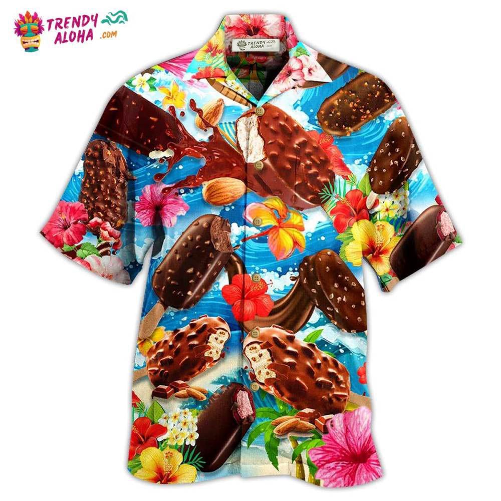 Ice Cream Love It Hot Summer Hawaiian Shirt – Trendy Aloha Ice Cream Love It Hot Summer Hawaiian Shirt – Trendy Aloha