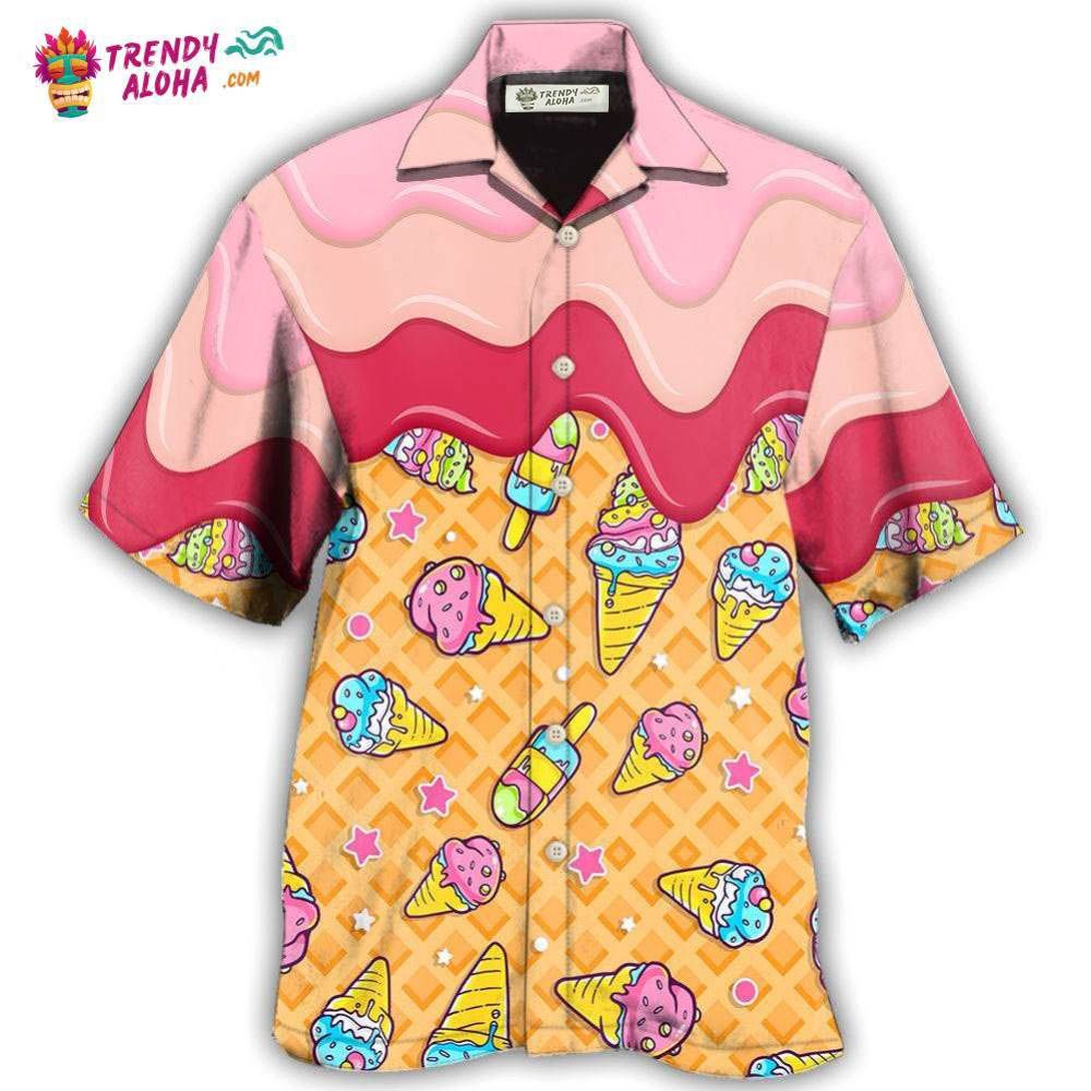 Ice Cream So Fresh Like Rose Hawaiian Shirt – Trendy Aloha Ice Cream So Fresh Like Rose Hawaiian Shirt – Trendy Aloha