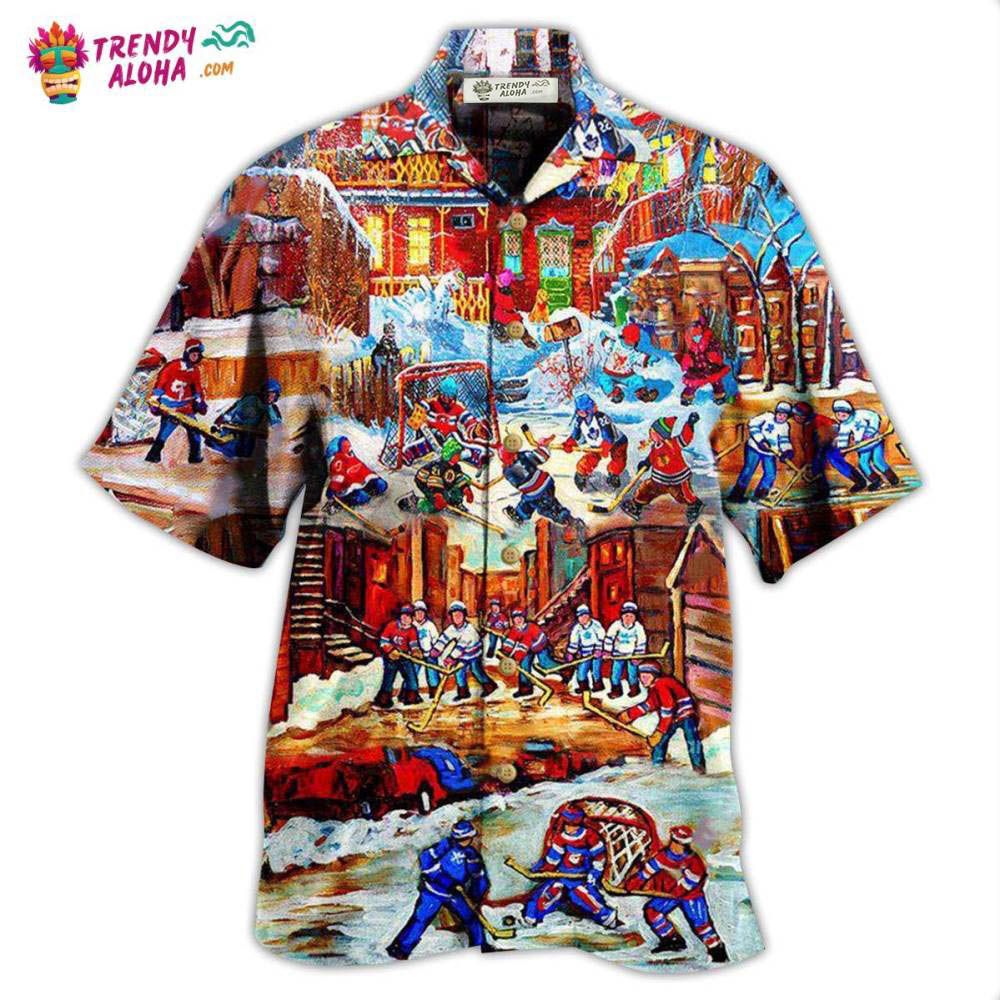 Ice Hockey Is My Life Hawaiian Shirt – Trendy Aloha Ice Hockey Is My Life Hawaiian Shirt – Trendy Aloha