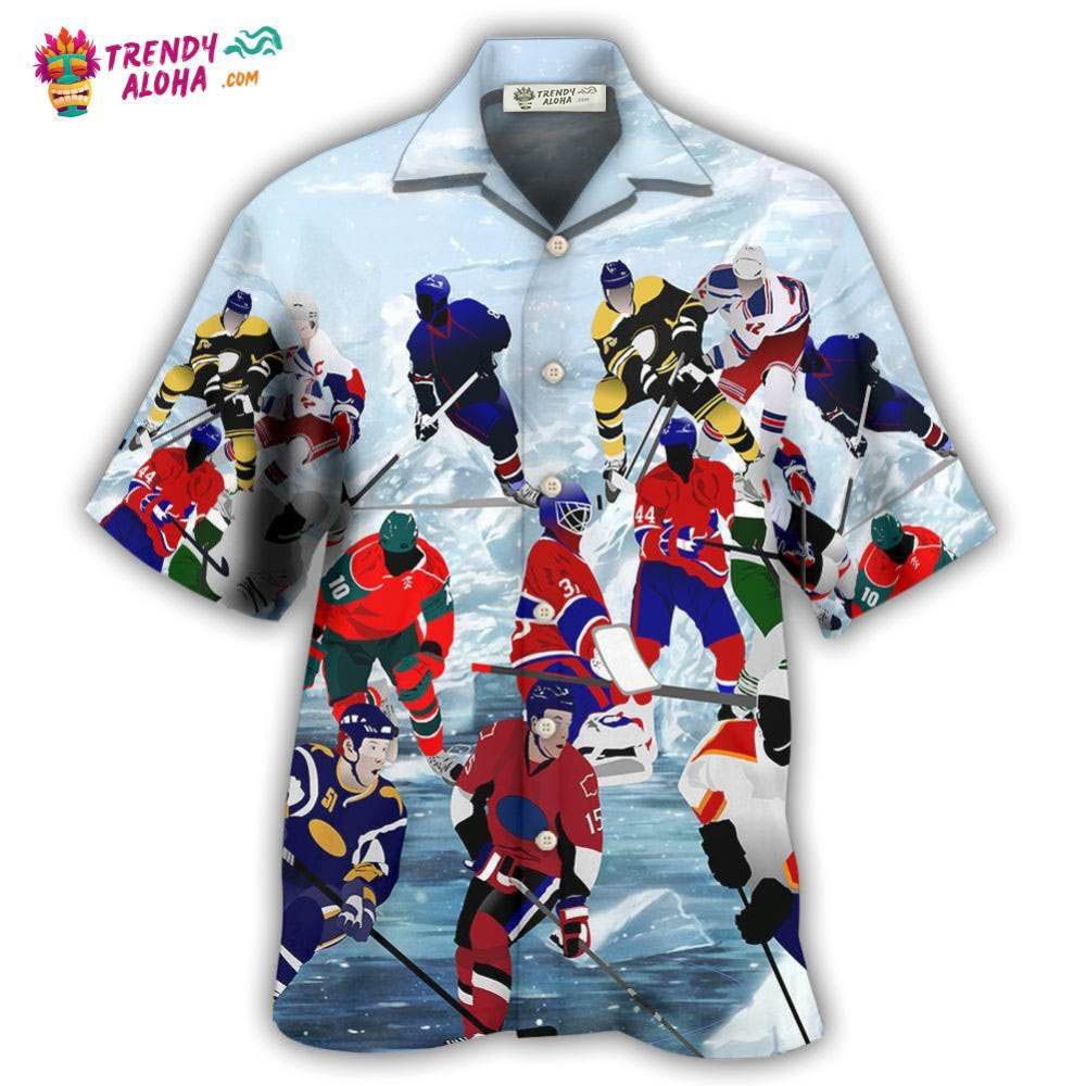 Ice Hockey Is My Therapy And My Life Hawaiian Shirt – Trendy Aloha Ice Hockey Is My Therapy And My Life Hawaiian Shirt – Trendy Aloha