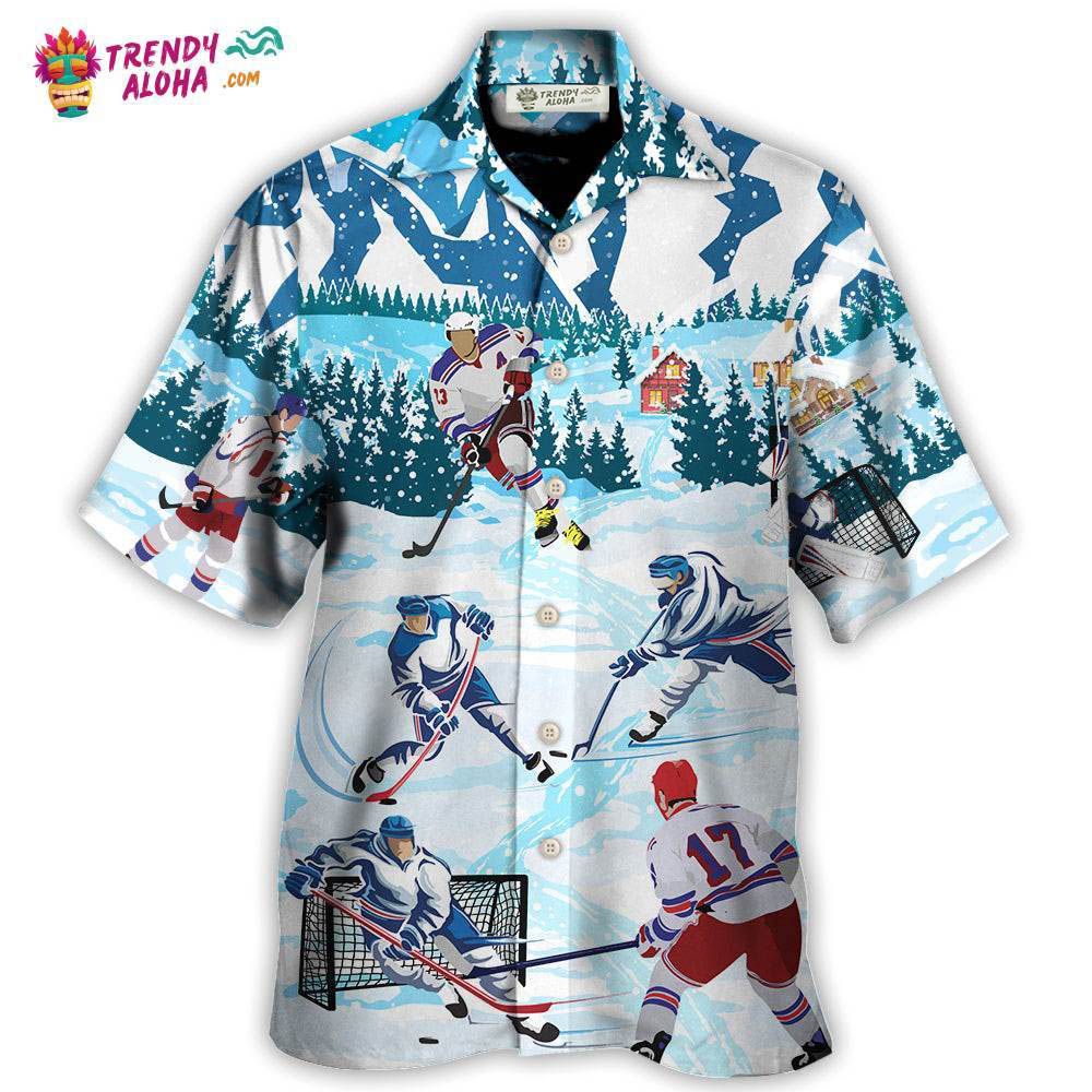 Ice Hockey Lover Cool Sport Hawaiian Shirt – Trendy Aloha Ice Hockey Lover Cool Sport Hawaiian Shirt – Trendy Aloha