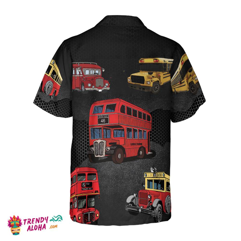 I’m Driving At Night Bus Driver Hawaiian Shirt