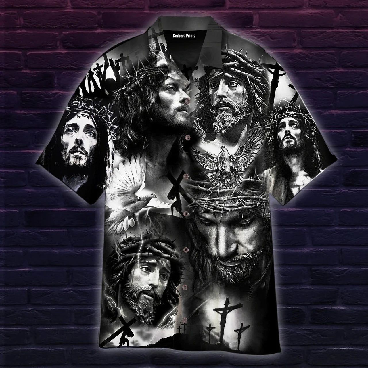 In The Darkest Hour And Found Jesus Aloha Hawaiian Shirts For Men And For Women