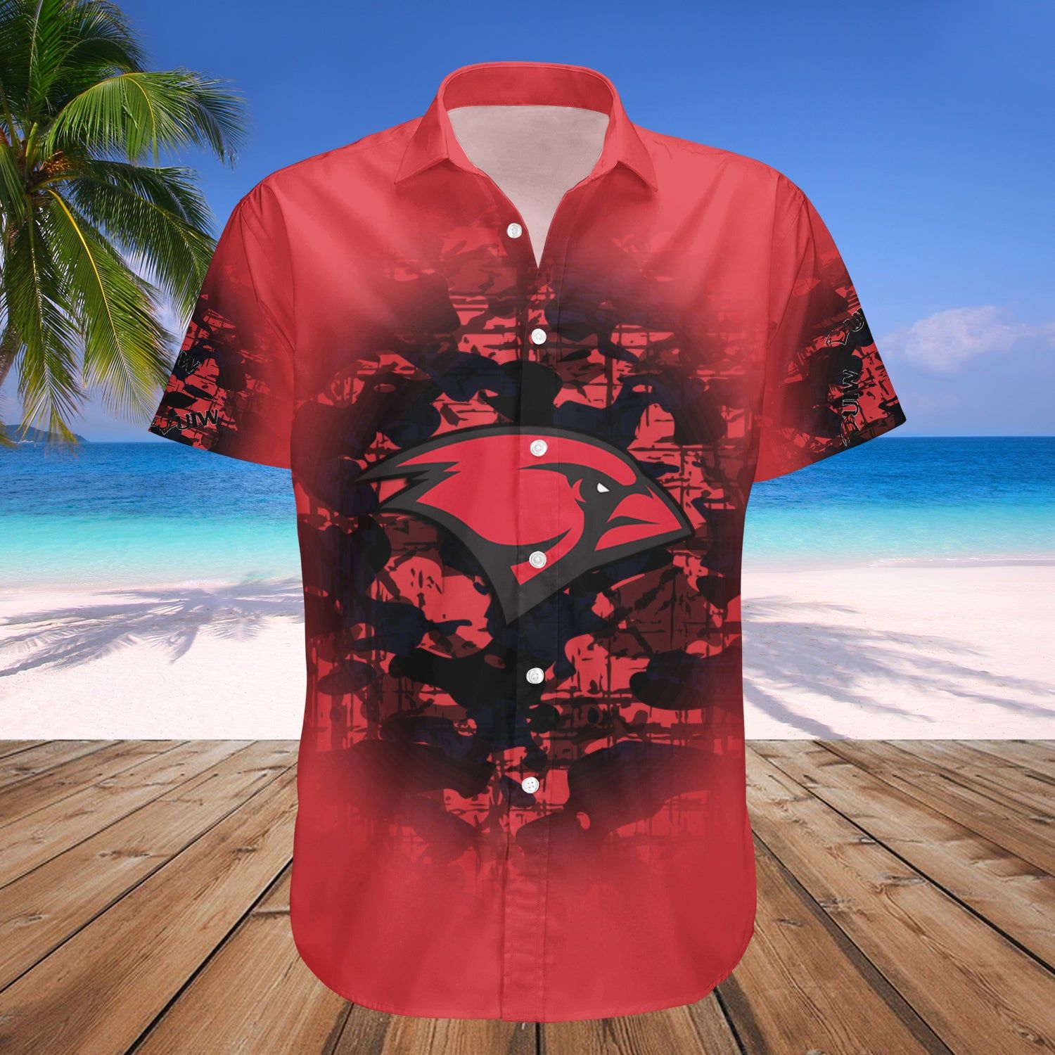 Incarnate Word Cardinals Hawaii Shirt Camouflage Vintage – NCAA