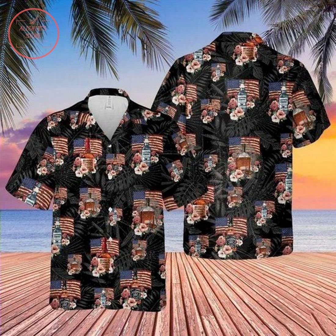 Independence Day Special Hawaiian Shirt A Tribute To Bourbon Enthusiasts