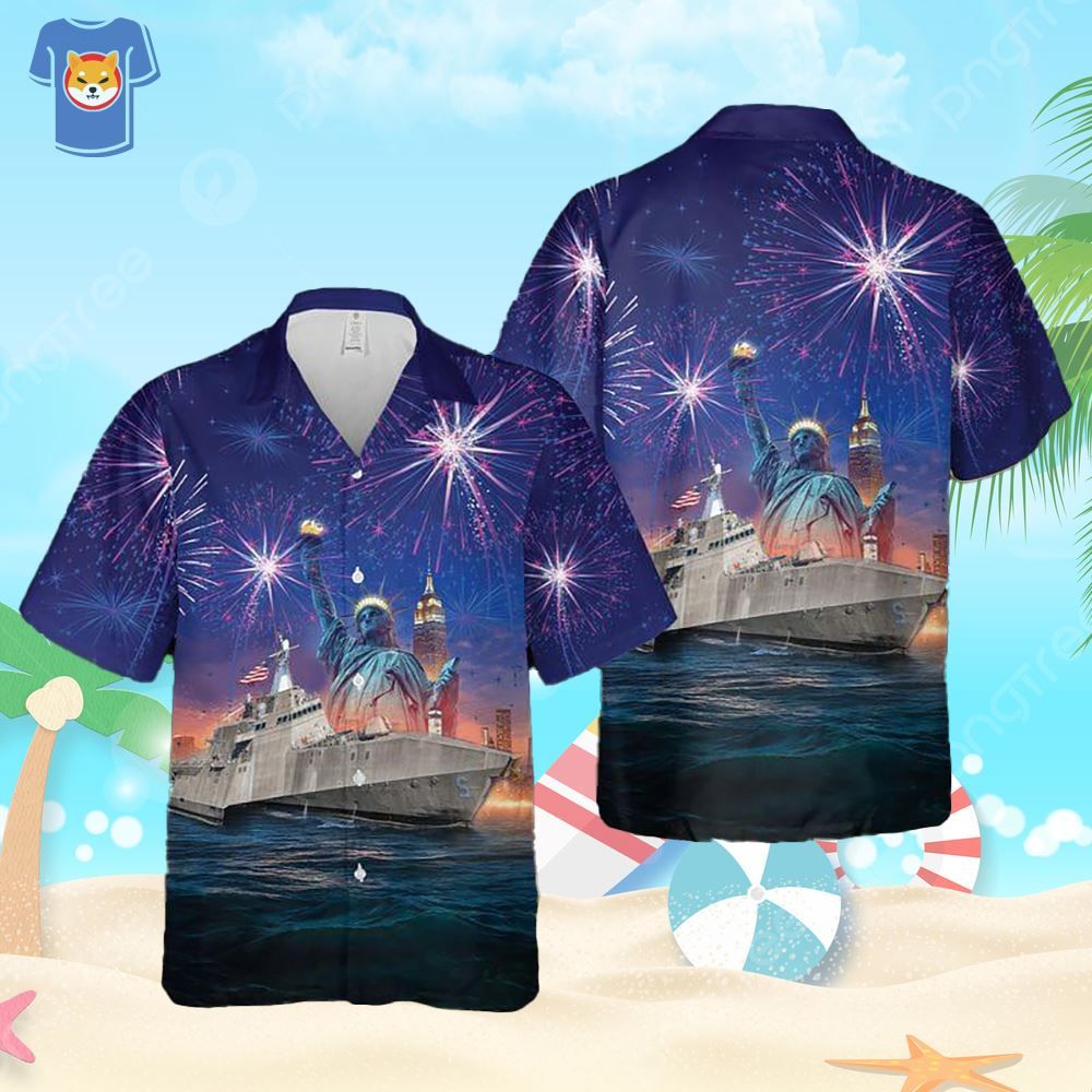 Independence Lcs-2 Style 3 Us Navy Uss Hawaiian Shirt For Men And Women