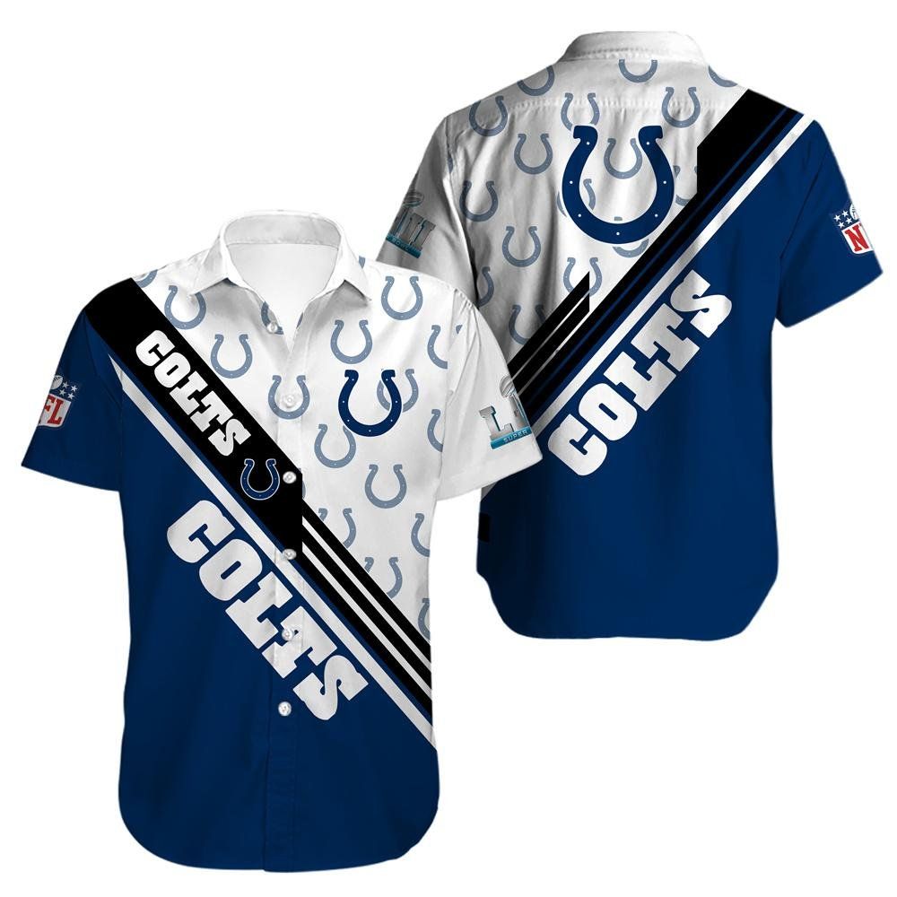 Indianapolis Colts Limited Edition Hawaiian Shirt Trendy Aloha Design 01