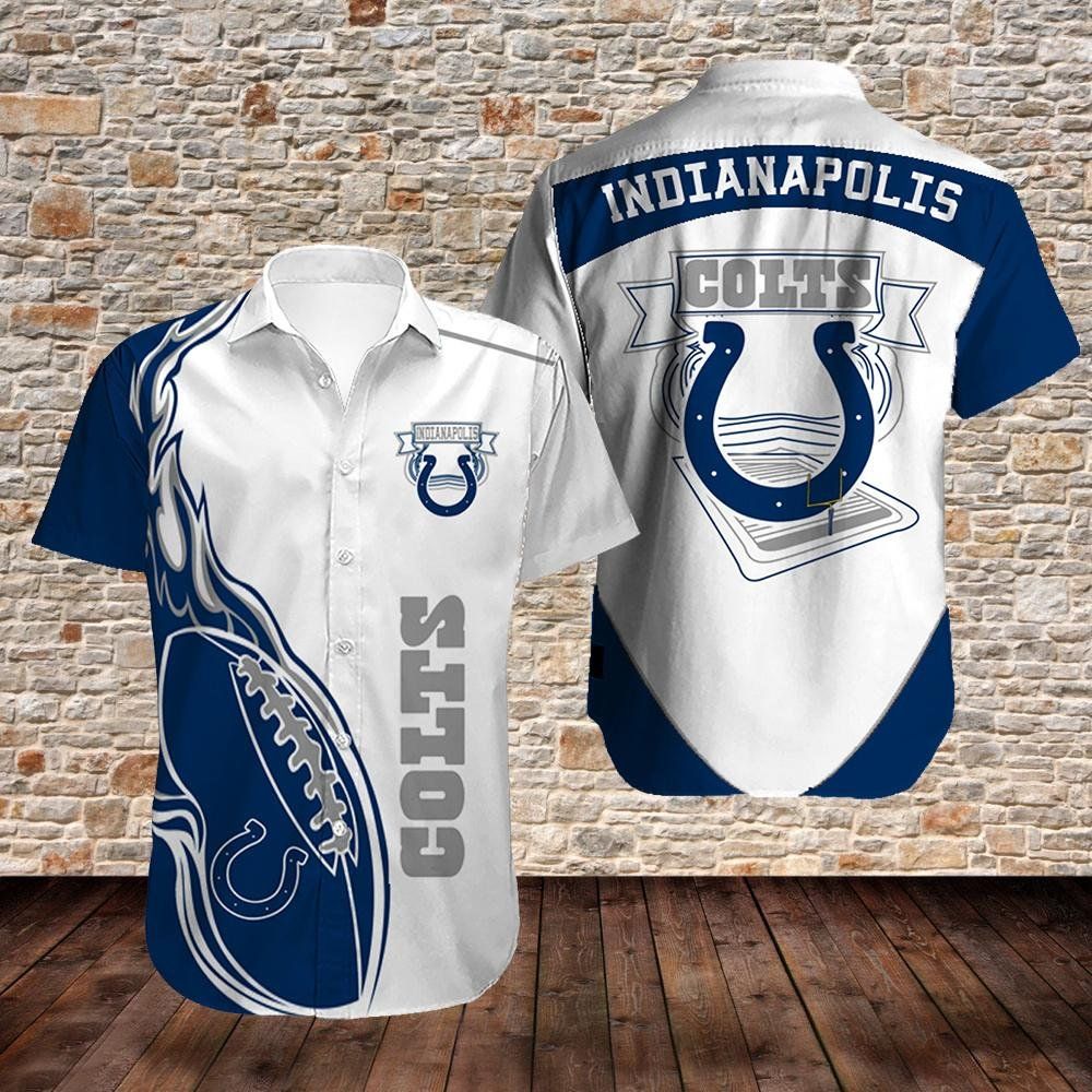 Indianapolis Colts Limited Edition Hawaiian Shirt Trendy Aloha Design 04