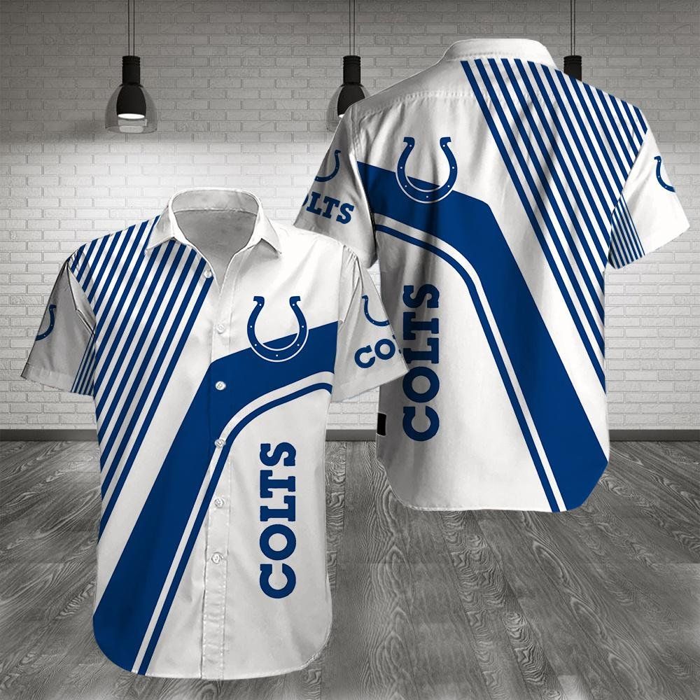 Indianapolis Colts Limited Edition Hawaiian Shirt Trendy Aloha Design 06