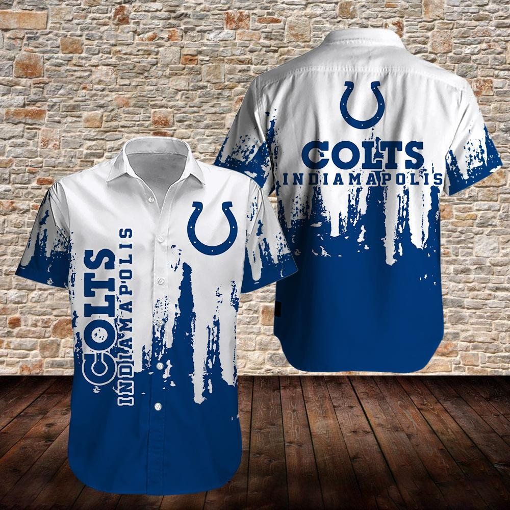 Indianapolis Colts Limited Edition Hawaiian Shirt Trendy Aloha Design 07
