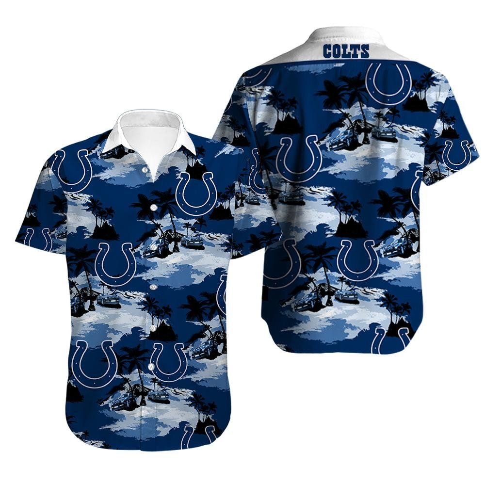 Indianapolis Colts Limited Edition Hawaiian Shirt Trendy Aloha Design 09