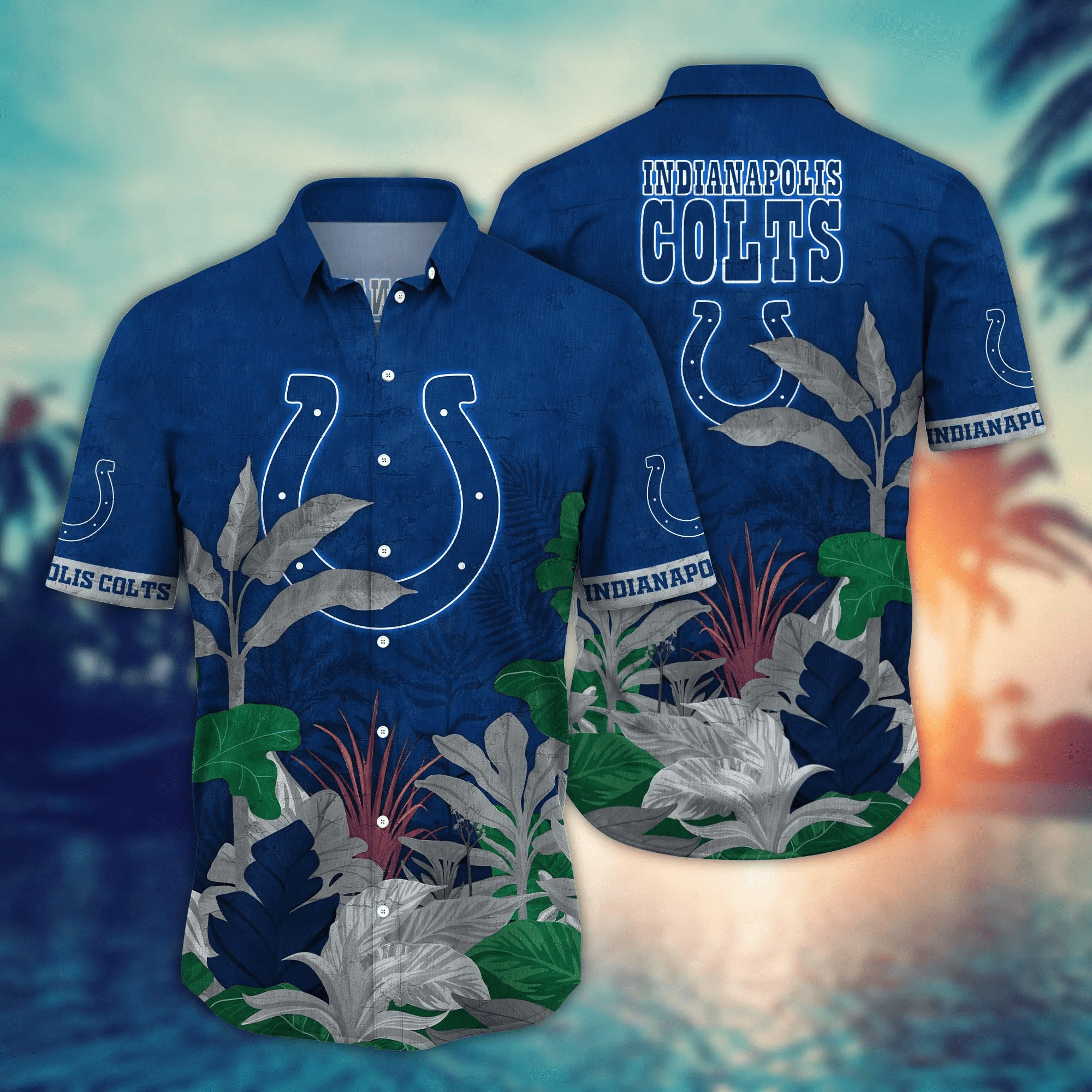 Indianapolis Colts NFL Hawaiian Shirt Air Conditioning Aloha Shirt