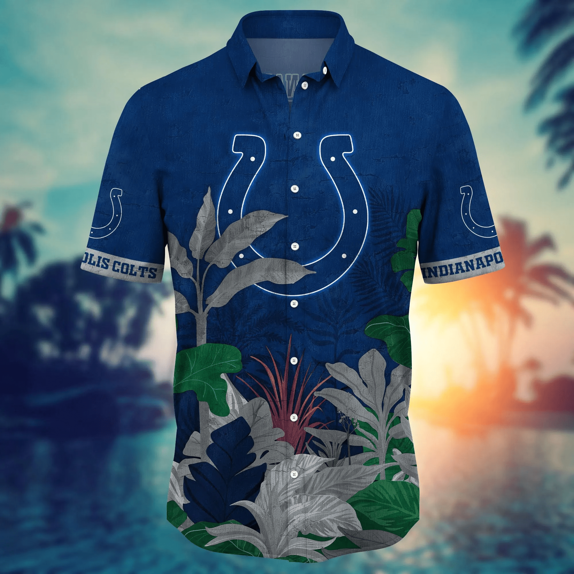 Indianapolis Colts NFL Hawaiian Shirt Air Conditioning Aloha Shirt