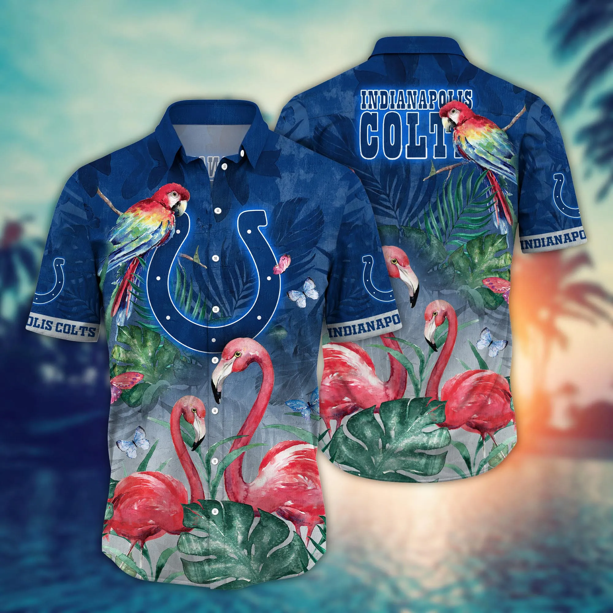 Indianapolis Colts NFL Hawaiian Shirt Bikinis Aloha Shirt