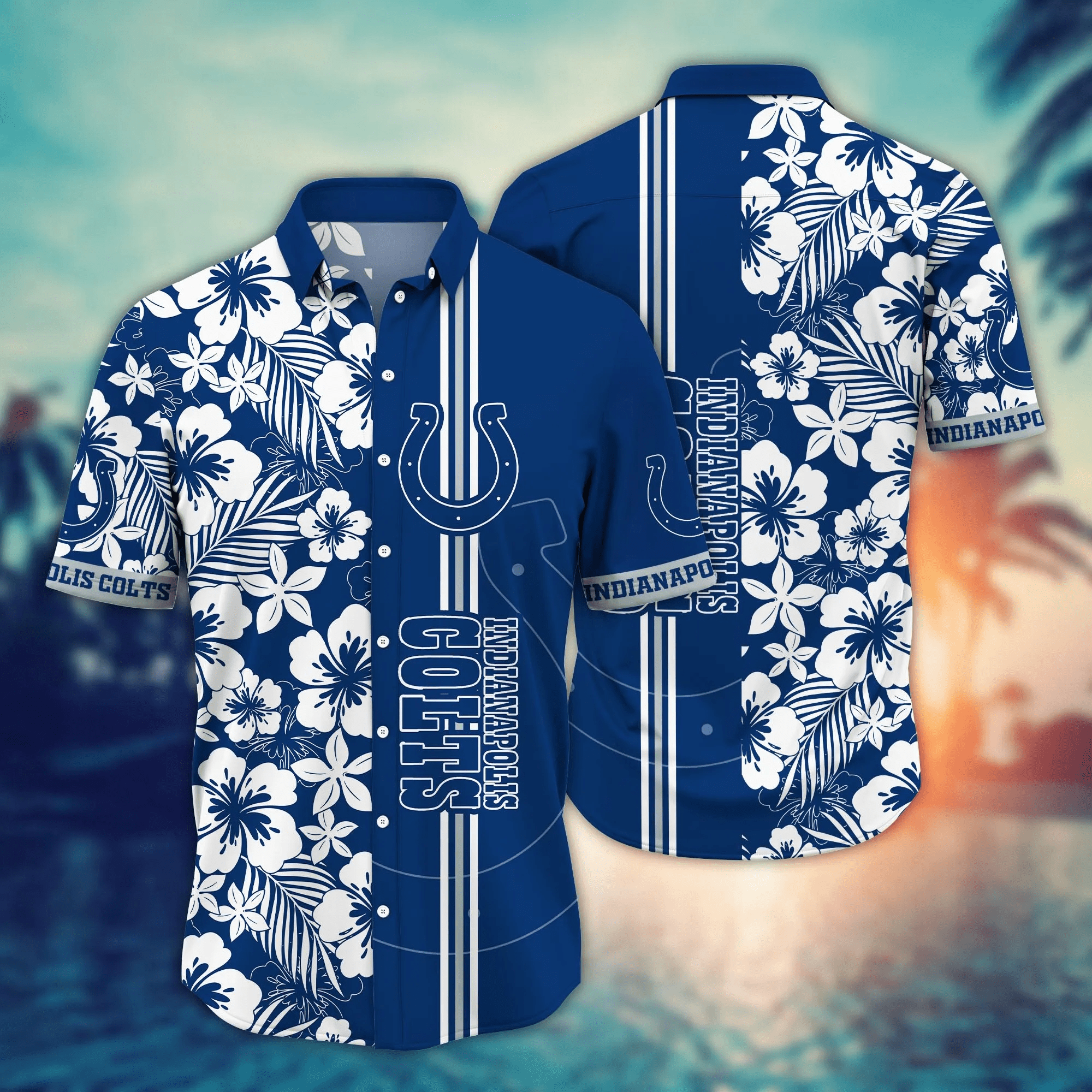 Indianapolis Colts NFL Hawaiian Shirt Sunlighttime International Tie Shirts