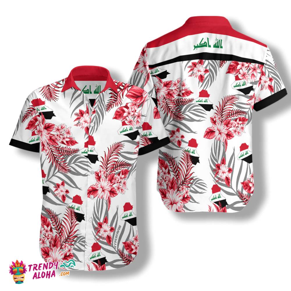 Iraq Proud Hawaiian Shirt Iraq Proud Hawaiian Shirt