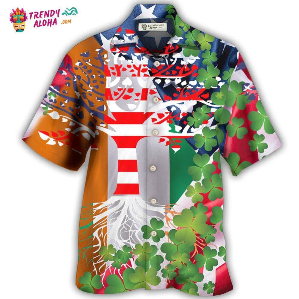 Irish Independence Day America Hawaiian Shirt – Trendy Aloha Irish Independence Day America Hawaiian Shirt – Trendy Aloha