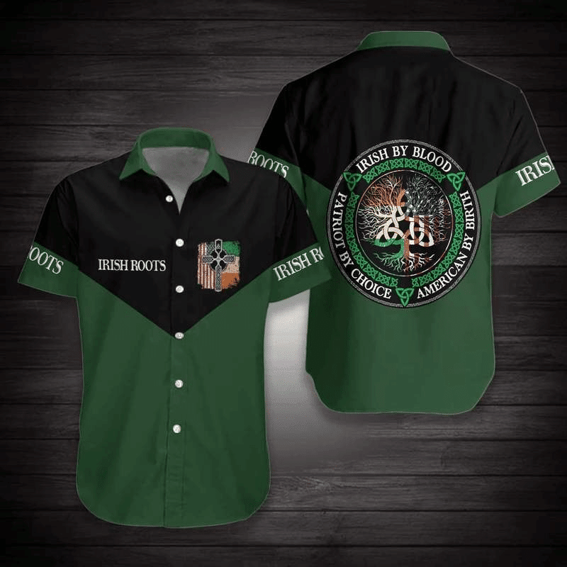 Irish Isle Breeze: Saint Patrick’s Day Hawaiian Shirt