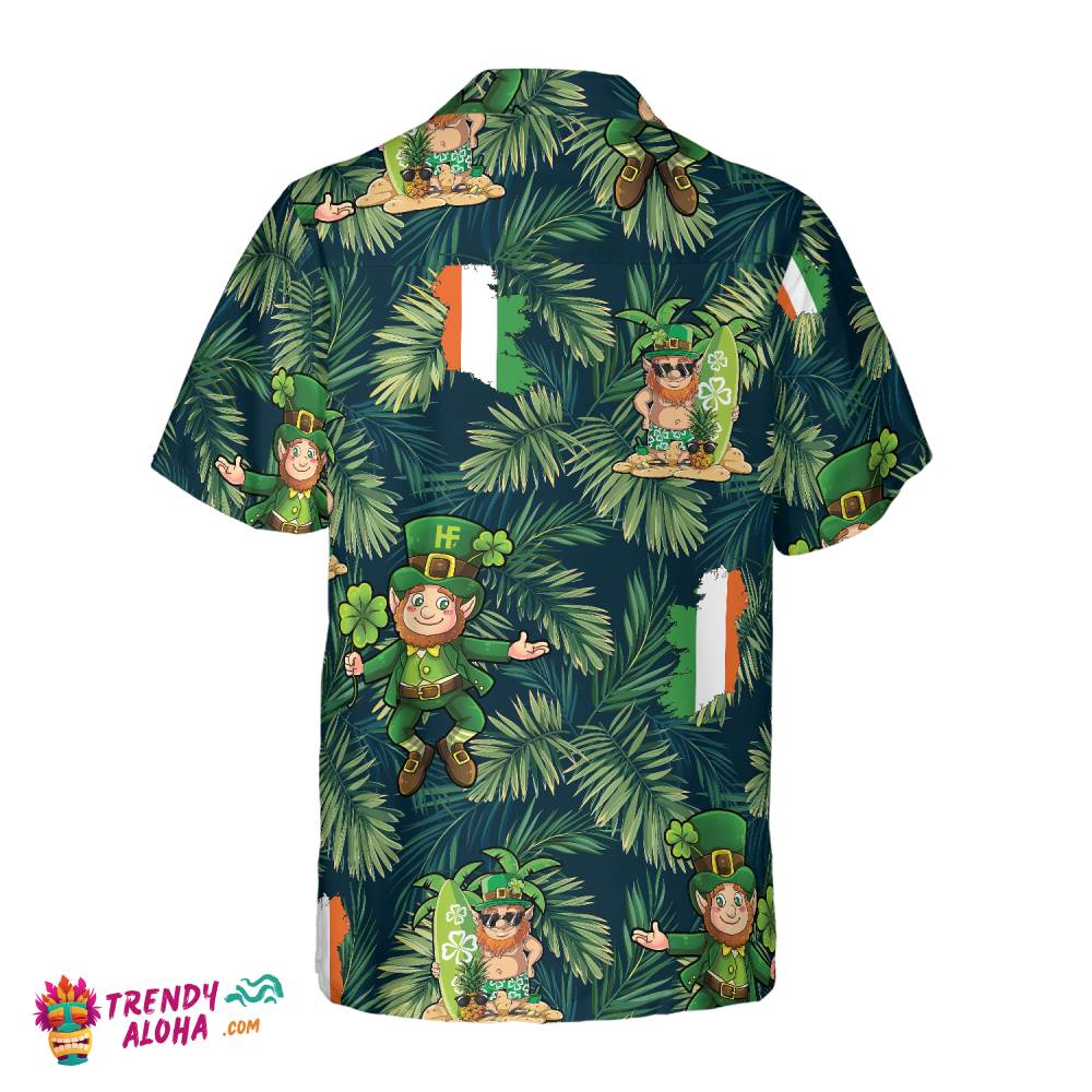 Irish People Proud Leprechaun Tropical Hawaiian Shirt