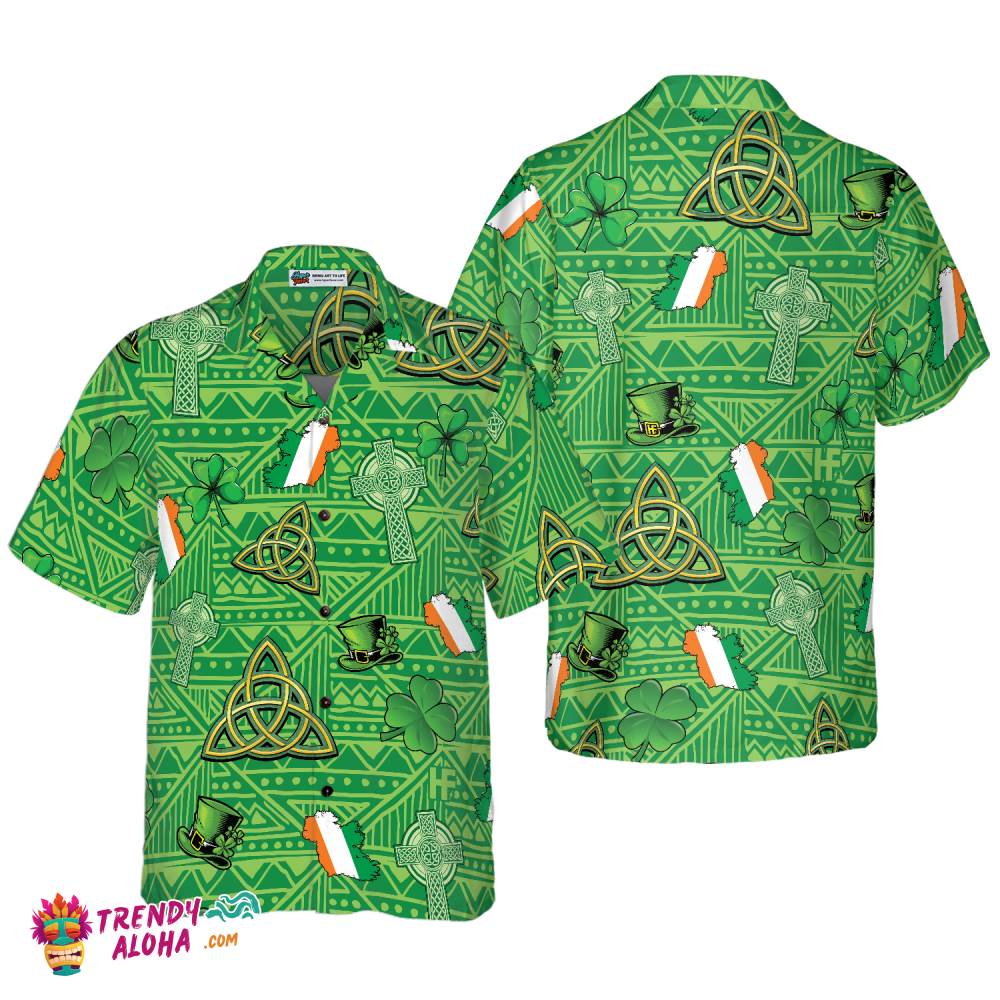Irish People Proud Saint Patrick’s Day Hawaiian Shirt