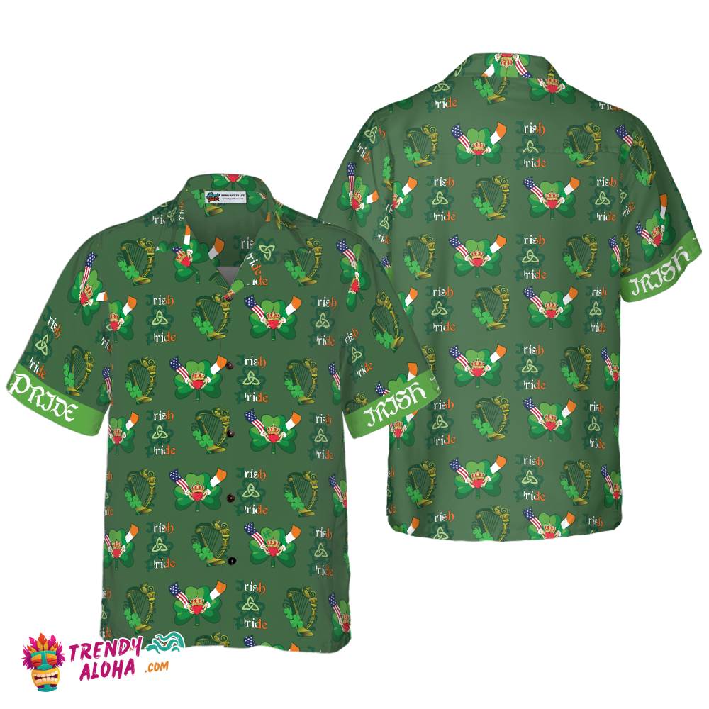 Irish Pride Hawaiian Shirt Irish Pride Hawaiian Shirt