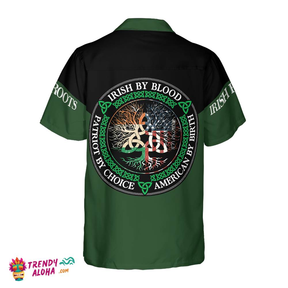 Irish Roots Custom Hawaiian Shirt