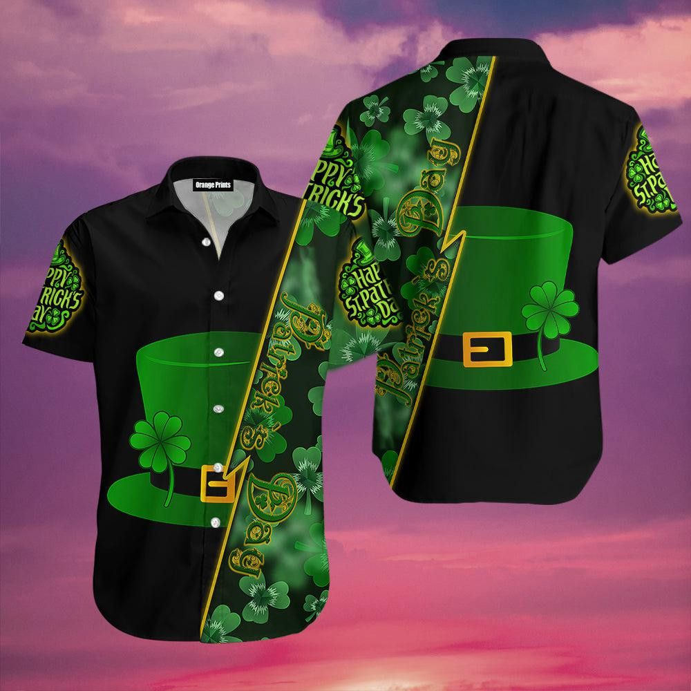 Irish St Patrick’s Day Green Hat Trendy Hawaiian Shirt For