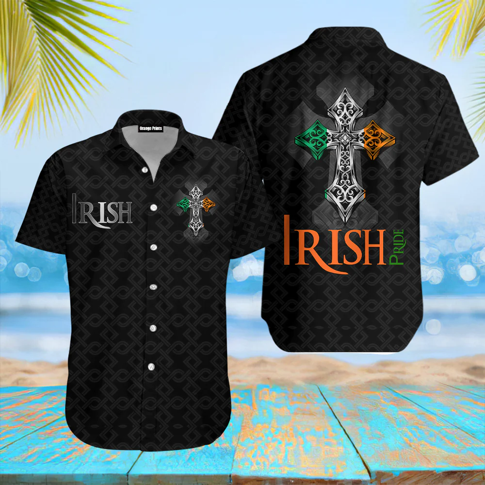 Irish St Patrick’s Day Trendy Hawaiian Shirt For